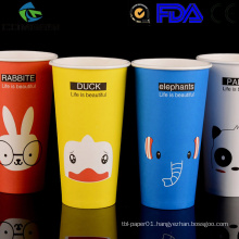 single wall paper cups sleeve and lids_customized logo coffee cups_paper cups for hot drink